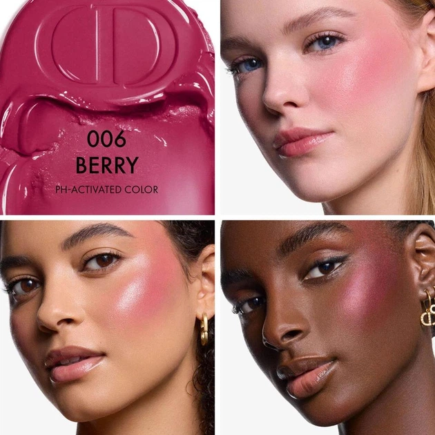 Румяна-стик для лица Dior Backstage Rosy Glow Stick 006 Berry 6g - изображение 3