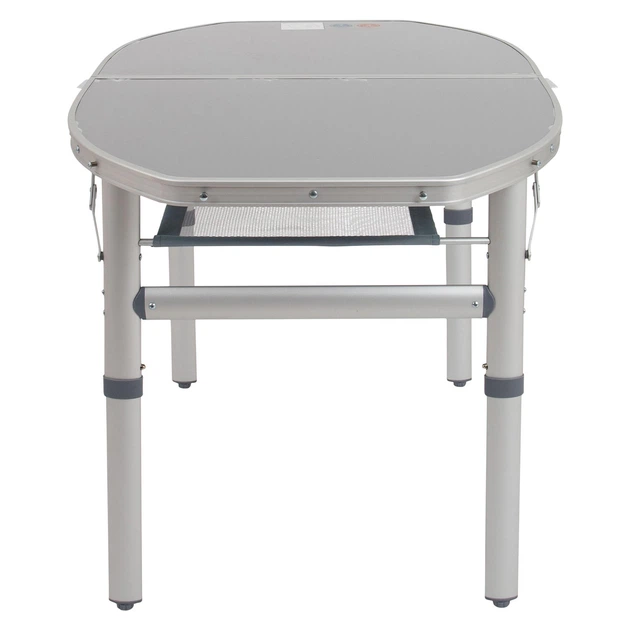 Стіл складаний Bo-Camp Premium Oval 100x70 см, алюмінієвий каркас, до 30 кг, Grey (1404424) - изображение 3