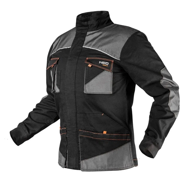 Куртка робоча Neo Tools HD Slim, посилення тканиною Oxford, M(50), чорно-сірий (00133660) - Фото 1 Куртка робоча Neo Tools HD Slim, посилення тканиною Oxford, M(50), чорно-сірий (00133660) - изображение 1