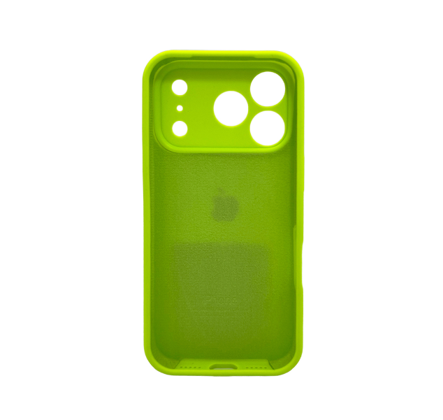 Защитный чехол-накладка Silicone Full Case AA Camera Protect для Apple iPhone 17 Pro Max Shiny Green (FullAAi17PM-24) - изображение 2