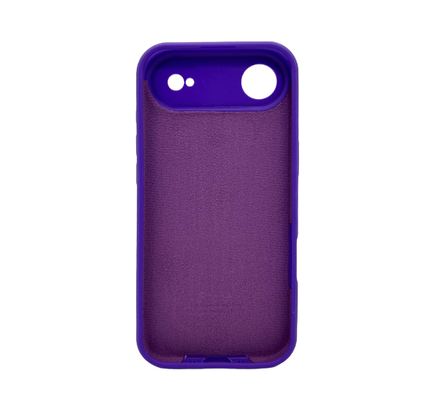 Защитный чехол-накладка Silicone Full Case AA Camera Protect для Apple iPhone 17 Air Amethist (FullAAi17A-54) - изображение 2