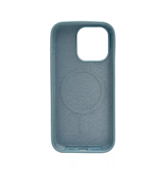 Захисний чохол-накладка Cosmic Silicone Case Magnetic для Apple iPhone 16 Pro Max Sky Blue (SilMag16PM-45) - зображення 2