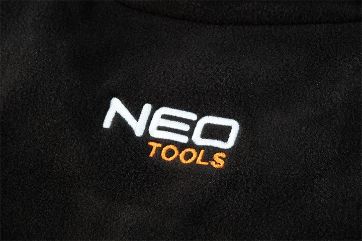 Кофта робоча Neo Tools Outdoor, флісова, 300г/м кв, на блискавці, XXL(58), чорний (00133596) - изображение 9