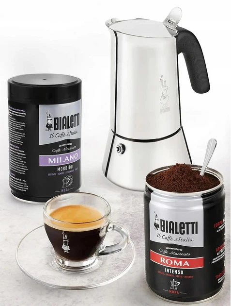 Kawiarka Bialetti New Venus Induzione na 10 filiżanek 570 ml srebrzysta (8006363028912) (955555913008023) - Outlet - obraz 4