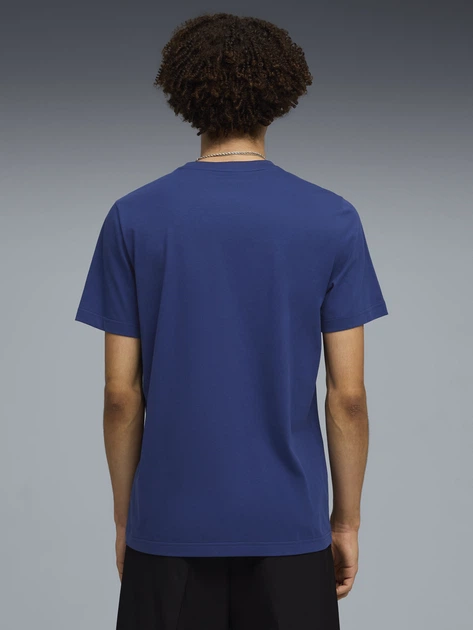 Футболка хлопковая длинная мужская Puma Essentials Foundation 68253547 S Blue Jewel (4069161728365) - Фото 2 Футболка хлопковая длинная мужская Puma Essentials Foundation 68253547 S Blue Jewel (4069161728365) - изображение 2