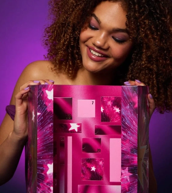 Kalendarz adwentowy Makeup Revolution All Stars Beauty 24 szt. (5057566868648) (955555913875892) - Outlet - obraz 7