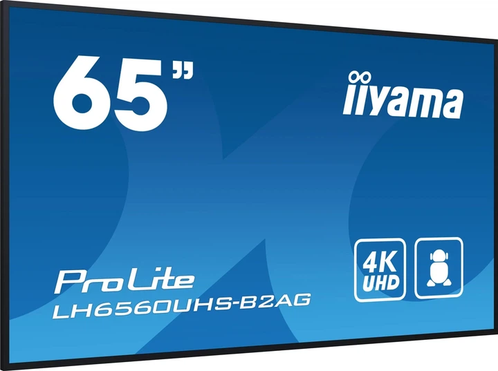 Монітор 64.5" iiyama ProLite LH6560UHS-B2AG - зображення 2