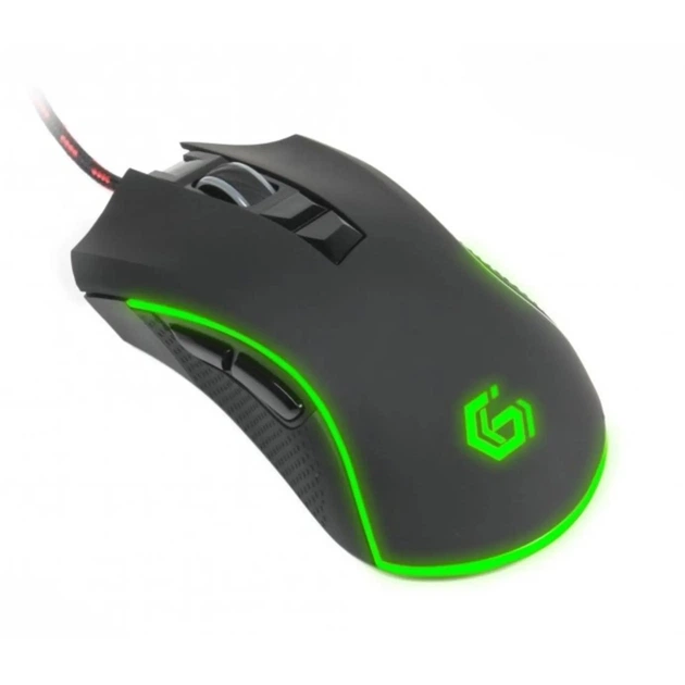 Миша провідна Gembird MUSG-301 ігрова 800-3200 dpi 1.6 м Black (MUSG-301) - зображення 6