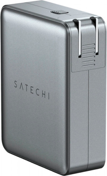 Зарядний пристрій Satechi GaN Travel 145W 4 x USB-C PD Space Gray (ST-W145GTM) - зображення 2