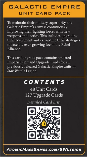 Доповнення до настільної гри Atomic Mass Games Star Wars Legion 2.0: Підрозділ Галактичної Імперії (англійське видання) SWQ06 (841333131968) - зображення 2