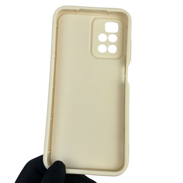 Чохол силіконовий Soft Touch з 3D принтом для Xiaomi Redmi 10 молочний (Повний захист камери) - зображення 2