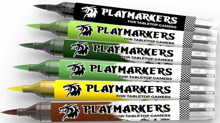 Zestaw playmarkerów AK Interactive Orcs and goblins 6 szt (8435568338920) - obraz 2