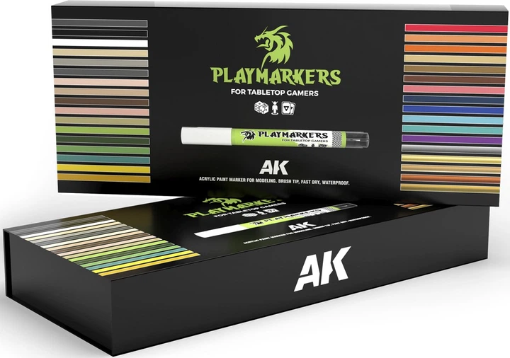 Zestaw playmarkerów AK Interactive Full Range 34 szt (8435568339712) - obraz 2