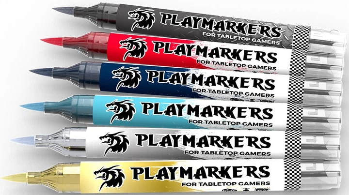 Zestaw playmarkerów AK Interactive Space Knight 6 szt (8435568338944) - obraz 2