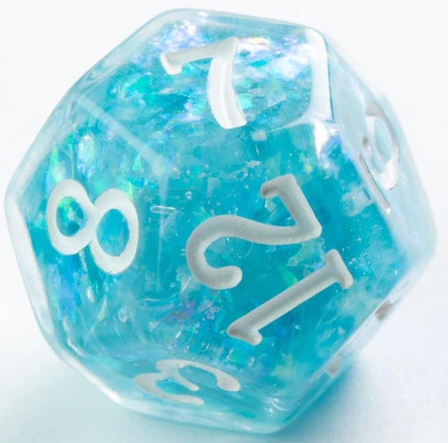 Zestaw kostek do gry Gamegenic Candy-like Blueberry (4251715405017) - obraz 5