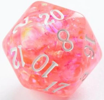 Zestaw kostek do gry Gamegenic Candy-like Peach (4251715404997) - obraz 7