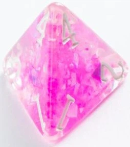 Zestaw kostek do gry Gamegenic Candy-like Raspberry (4251715404973) - obraz 3