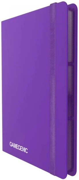 Album na karty Gamegenic Prime 18-Pocket zamykany na gumkę Purple (4251715416136) - obraz 2