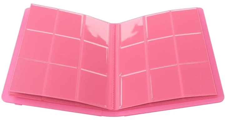 Album na karty Gamegenic Prime 18-Pocket zamykany na gumkę Pink (4251715416150) - obraz 4