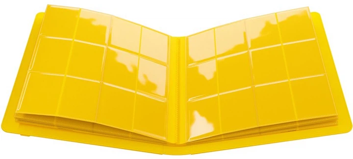Album na karty Gamegenic Prime 24-Pocket zamykany na gumkę Yellow (4251715416174) - obraz 3
