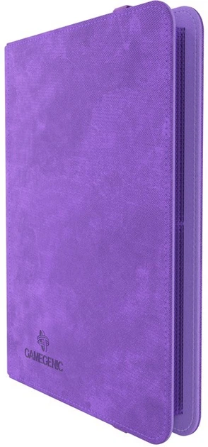 Album na karty Gamegenic Prime 8-Pocket zamykany na gumkę Purple (4251715416105) - obraz 5