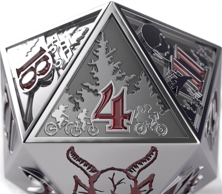 Kostka do gry Gamegenic Stranger Things D20 Hellfire club (4251715405413) - obraz 5