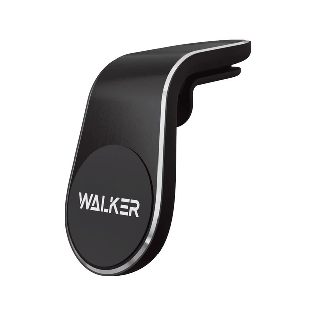 Автодержатель магнитный Walker CX-004 для смартфона в вентиляционную решетку, черный - Фото 1 Автодержатель магнитный Walker CX-004 для смартфона в вентиляционную решетку, черный - изображение 1