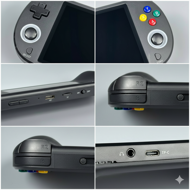 Портативна ігрова консоль SJGAM Video Game M22 Pro (5inch, 1920*1080, джойстик, TFcard 64Gb) - Фото 8 Портативна ігрова консоль SJGAM Video Game M22 Pro (5inch, 1920*1080, джойстик, TFcard 64Gb) - изображение 8