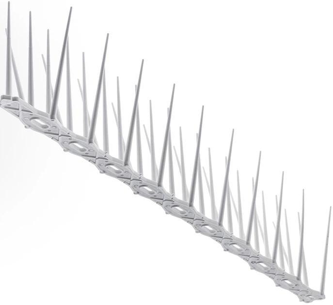Шипи для відлякування птахів Kadax Dierre 50 шт Білі (K10042) - зображення 2