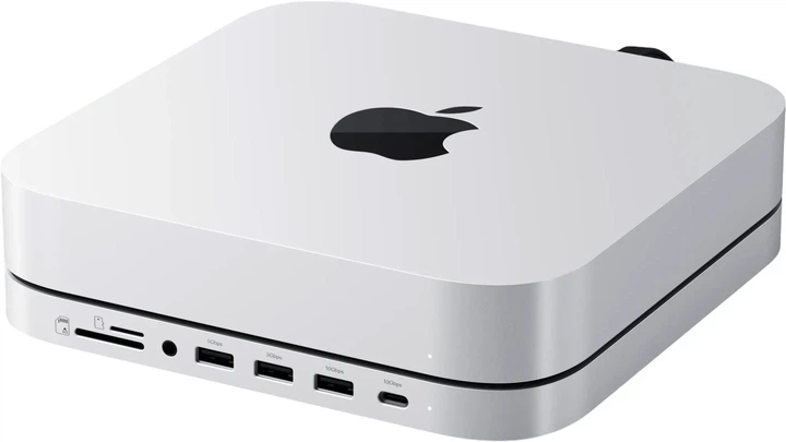 Док-станція Satechi Stand & Hub for  Mac Mini USB-C (ST-GNMMES) - зображення 3