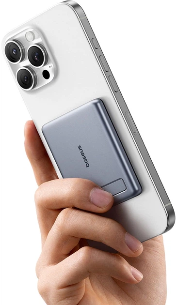 УМБ Baseus PicoGo AM31 5000 мАг 20 Вт Gray (P1007680B813-00) - зображення 4