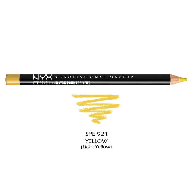 Пігментований олівець для очей NYX Slim Eye Pencil Yellow SPE924 - зображення 2