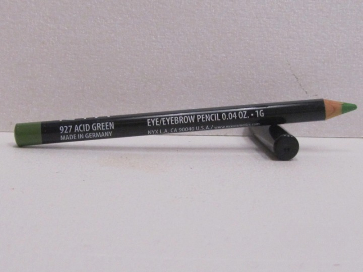 Пігментований олівець для очей NYX Slim Eye Pencil Acid Green SPE927 - зображення 2