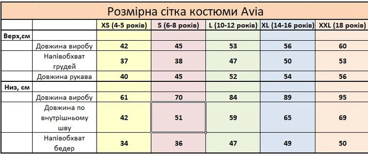 Спортивний костюм для дівчинки Avia WMAG4628A-0821 L 10-12 років 146-152см Ліловий (24032410218) - Фото 8 Спортивний костюм для дівчинки Avia WMAG4628A-0821 L 10-12 років 146-152см Ліловий (24032410218) - зображення 8