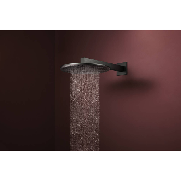 Лейка верхнього душу HANSGROHE RAINDANCE ALIVE 24520340, чорний матовий хром - зображення 3