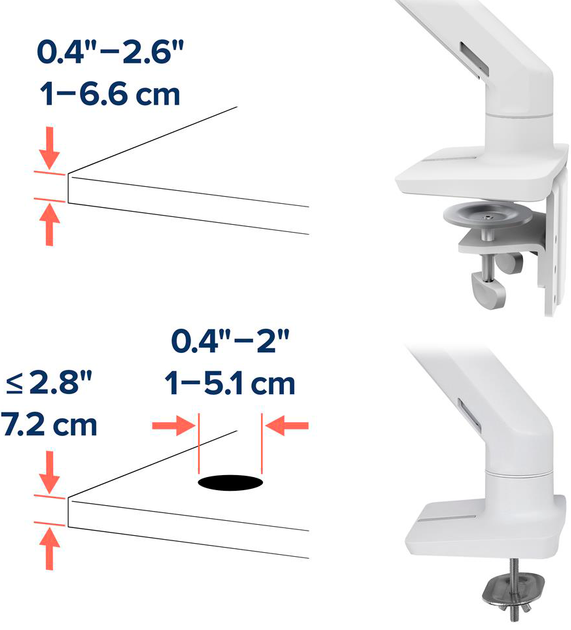 Настільне кріплення для монітора Ergotron HX Desk Monitor Arm Black (45-475-224) - зображення 7