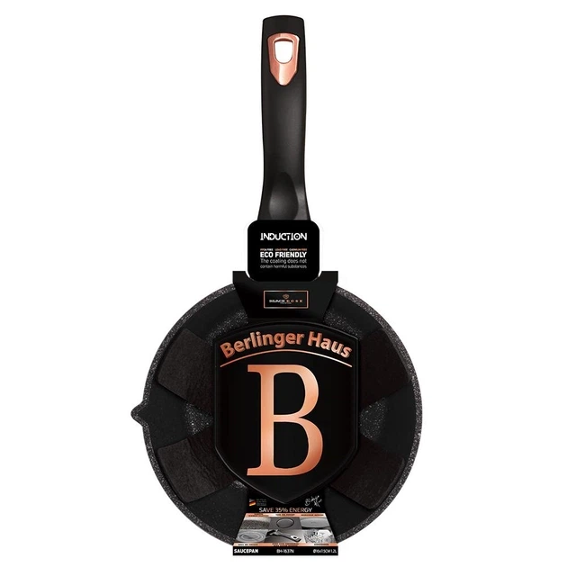 Ковш 16 см Berlinger Haus Black Rose Collection с мраморным покрытием (BH-1637N) - изображение 3