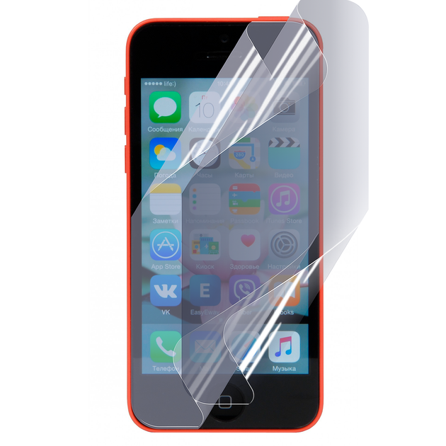 Антишпион приватная плёнка гидрогелевая для смартфона Apple iPhone 5c противоударная прозрачная - Фото 1 Антишпион приватная плёнка гидрогелевая для смартфона Apple iPhone 5c противоударная прозрачная - изображение 1
