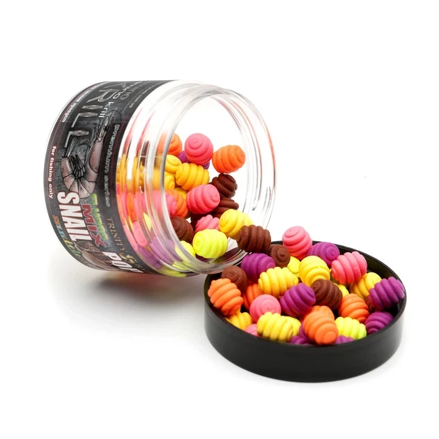 Бойли поп-апи Trinity Baits Snail криль флюро мікс (6*10мм) - Фото 1 Бойли поп-апи Trinity Baits Snail криль флюро мікс (6*10мм) - зображення 1