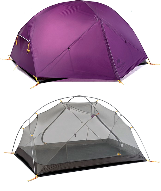 Намет Naturehike Mongar II Purple NH17T007-M (6927595700594