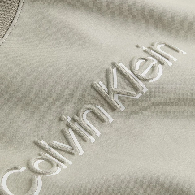 Bluza bez kaptura męska Calvin Klein K10K113081-PC7 S Jasnoszara (8720109937213) - obraz 2