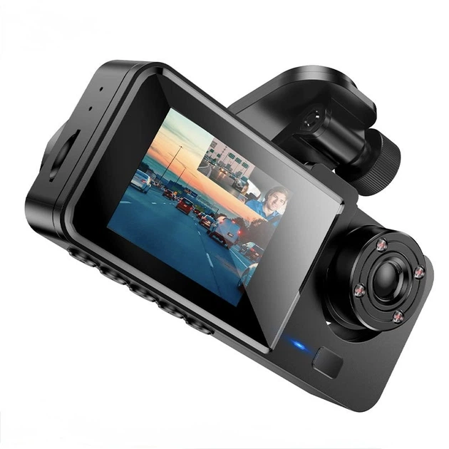 Відеореєстратор HOCO DI63 Universe three-screen simultaneous display 720p Wi-Fi Black - изображение 3