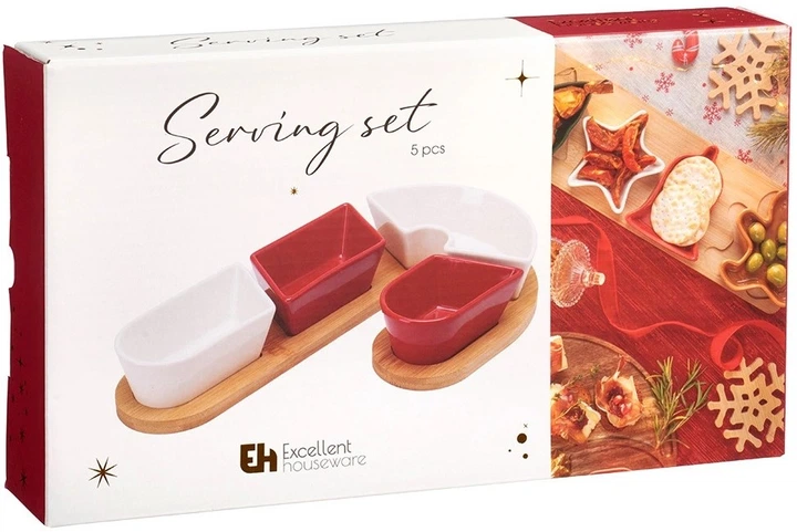 Набір для сервірування Excellent Houseware 5 предметів (8721037613859) - зображення 2