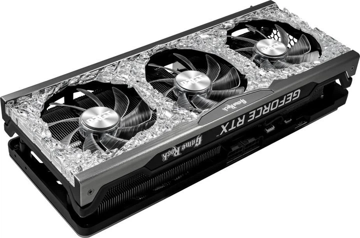 Видеокарта Palit RTX 3070Ti 8Gb GameRock (NED307T019P2-1047G) (GDDR6X, 256 bit, PCI-E v4.0) Б/у - Фото 4 Видеокарта Palit RTX 3070Ti 8Gb GameRock (NED307T019P2-1047G) (GDDR6X, 256 bit, PCI-E v4.0) Б/у - изображение 4