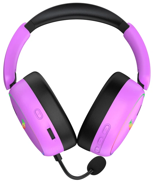 Игровая гарнитура HATOR Phoenix 2 Hi-Res Wireless Cyber Violet (ESH42) - изображение 4