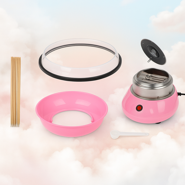 Апарат для приготування солодкої цукрової вати в домашніх умовах Candy Maker - зображення 5