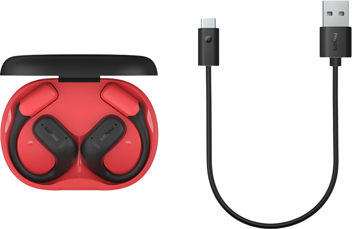 Навушники Philips TAA6709 Black-Red (TAA6709BK/00) - зображення 8