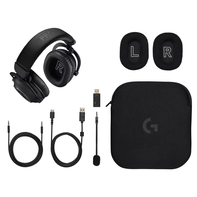 Навушники Logitech G Pro X 2 Lightspeed Wireless Black (981-001263) - Фото 6 Навушники Logitech G Pro X 2 Lightspeed Wireless Black (981-001263) - зображення 6