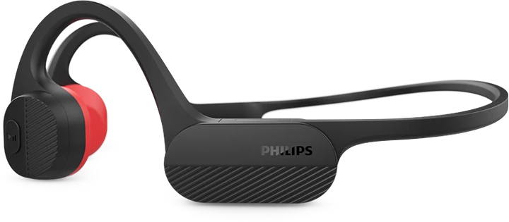 Навушники Philips TAA5608 Black-Red (TAA5608BK/00) - зображення 2
