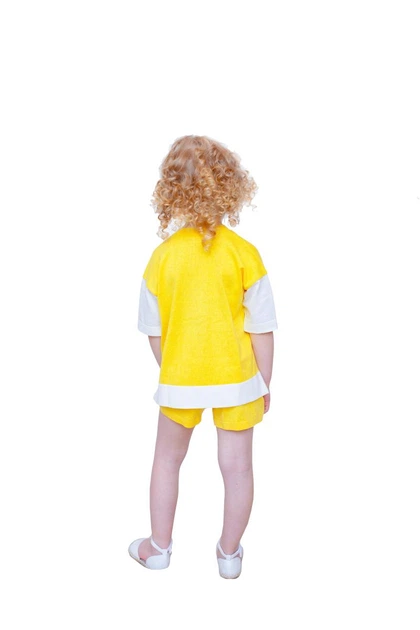 Костюм детский Sunny Day ART KNIT желтый, 116см 016580 - Фото 3 Костюм детский Sunny Day ART KNIT желтый, 116см 016580 - изображение 3